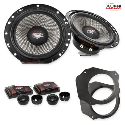 Pachet difuzoare Fiat Scudo 2007-2016 Audio System RADION componente dedicate uși față