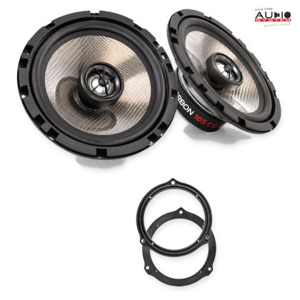 Pachet difuzoare Ford C-MAX (DM2) 2003-2007 Audio System CARBON coaxiale dedicate uși spate