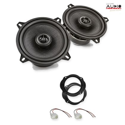 Pachet difuzoare Ford Fiesta (MK6 Facelift) 2005-2008 Audio System MX coaxiale dedicate uși spate