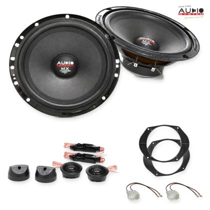 Pachet difuzoare Ford Fiesta (MK6) 2001-2008 Audio System MX componente dedicate uși față