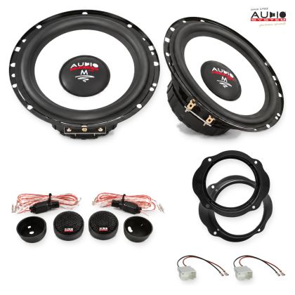 Pachet difuzoare Ford Fusion 2005-2012 Audio System M-Series componente dedicate uși față