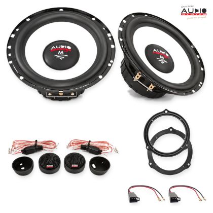 Pachet difuzoare Ford Galaxy (WA6) 2006-2010 Audio System M-Series componente dedicate uși față