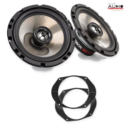 Pachet difuzoare Ford Mondeo (BAP/BFP/BNP) 1996-2000 Audio System CARBON coaxiale dedicate uși spate