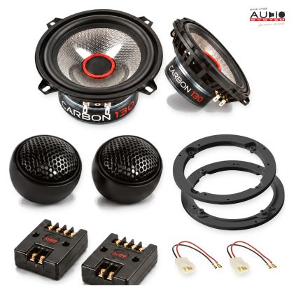 Pachet difuzoare Ford Puma (ECT) 1997-2001 Audio System CARBON componente dedicate uși față
