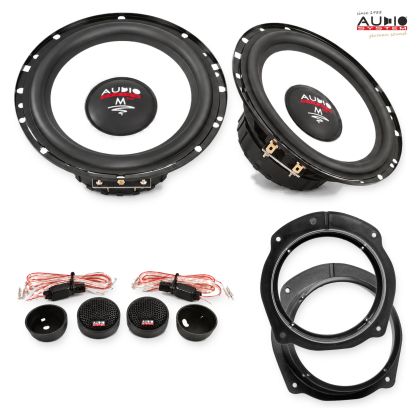 Pachet difuzoare Lancia Delta (844) 2008-2014 Audio System M-Series componente dedicate uși față