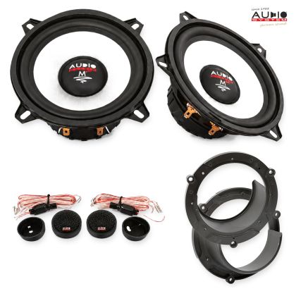 Pachet difuzoare Mazda 3 (BL) 2011-2013 Audio System M-Series componente dedicate uși față