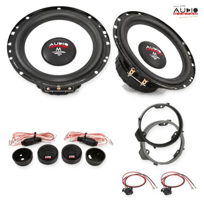 Pachet difuzoare Mercedes A-Klasse (W176) 2012-2018 Audio System M-Series componente dedicate uși spate