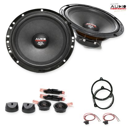 Pachet difuzoare Mercedes CLK Coupé (C208) 1997-2003 Audio System MX componente dedicate uși față