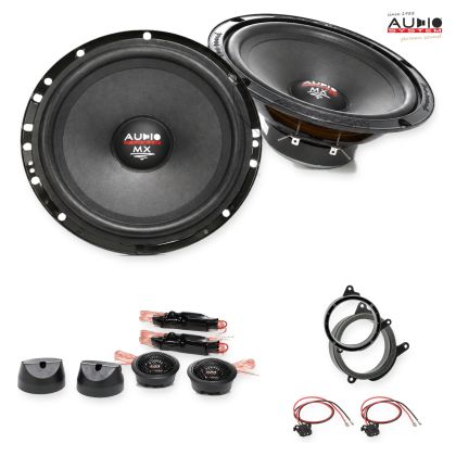 Pachet difuzoare Mercedes E-Klasse Sedan (W210) 1995-2002 Audio System MX componente dedicate uși față