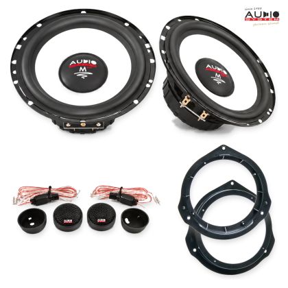 Pachet difuzoare Mercedes GLK-Klasse (X204) 2008-2012 Audio System M-Series componente dedicate uși față