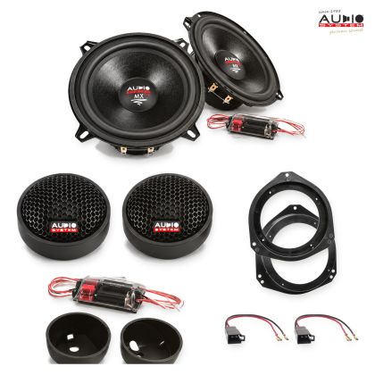 Pachet difuzoare Opel Tigra (S93) 1994-2000 Audio System MX componente dedicate uși față