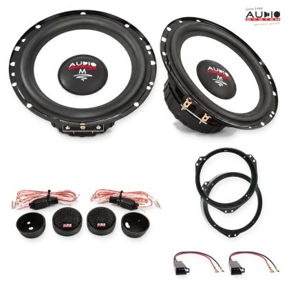 Pachet difuzoare Opel Vivaro 2001-2014 Audio System M-Series componente dedicate uși față