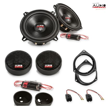 Pachet difuzoare Peugeot Bipper (225L/A) 2008-2015 Audio System MX componente dedicate uși față