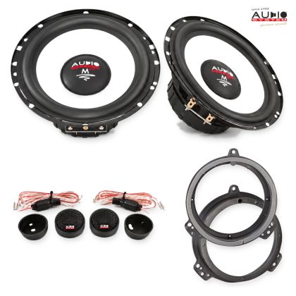 Pachet difuzoare Seat Exeo 2008-2013 Audio System M-Series componente dedicate uși față