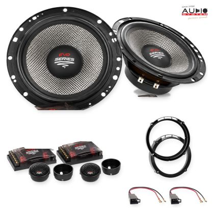 Pachet difuzoare Seat Leon (1P) 2005-2012 Audio System RADION componente dedicate uși spate