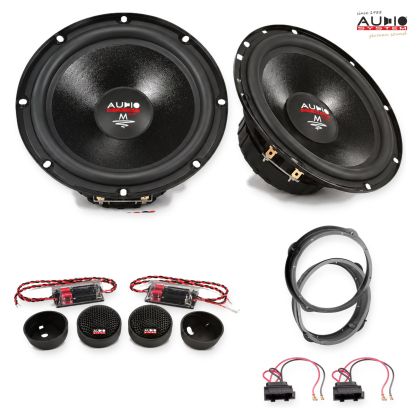Pachet difuzoare Seat Leon (5F) 2016-2020 Audio System M-Series componente dedicate uși față