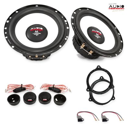 Pachet difuzoare Seat Leon (5F) 2012-2016 Audio System M-Series componente dedicate uși spate