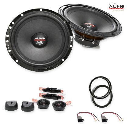 Pachet difuzoare Skoda Octavia I (1U) 2000-2004 Audio System MX componente dedicate uși față