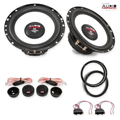 Pachet difuzoare Skoda Octavia III (5E) 2013-2020 Audio System M-Series componente dedicate uși față