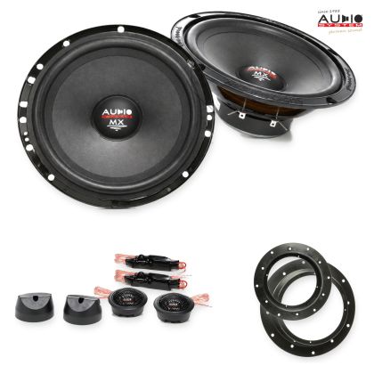 Pachet difuzoare Skoda Superb (3V) 2015-2019 Audio System MX componente dedicate uși față