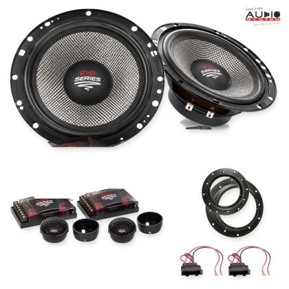 Pachet difuzoare VW Caravelle (7H) 2009-2015 Audio System RADION componente dedicate uși față