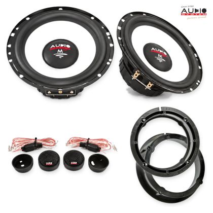 Pachet difuzoare VW Passat CC (3C/35) 2008-2011 Audio System M-Series componente dedicate uși față