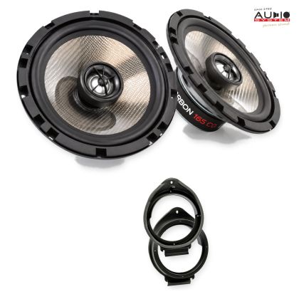 Pachet difuzoare Cadillac Escalade 2007-2013 Audio System CARBON coaxiale dedicate uși spate