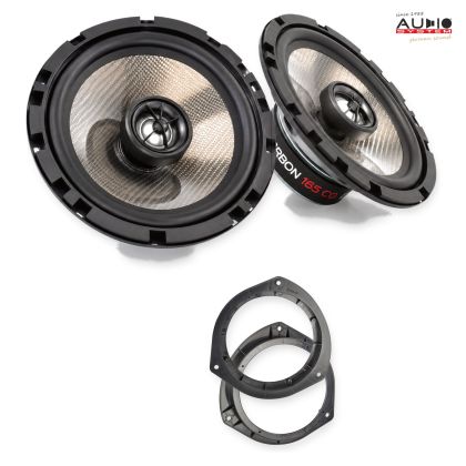 Pachet difuzoare Hyundai ix20 (JC) 2010-2015 Audio System CARBON coaxiale dedicate uși spate