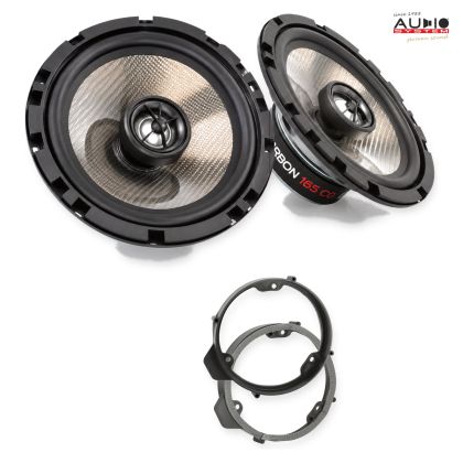 Pachet difuzoare Mercedes B-Klasse (W246) 2011-2018 Audio System CARBON coaxiale dedicate uși spate