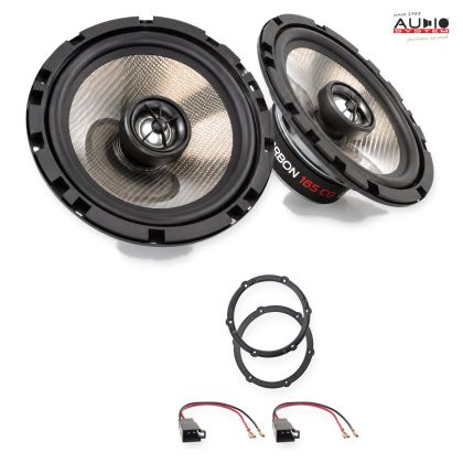 Pachet difuzoare Opel Zafira Life 2019-2021 Audio System CARBON coaxiale dedicate uși spate