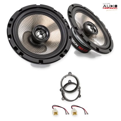 Pachet difuzoare Renault Master III Z.E. (M) 2018-2020 Audio System CARBON coaxiale dedicate uși spate