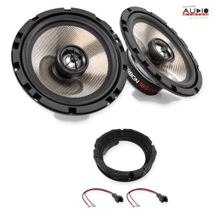 Pachet difuzoare Audi A4 (B9)(8W) 2018-2019 Audio System CARBON coaxiale dedicate uși spate