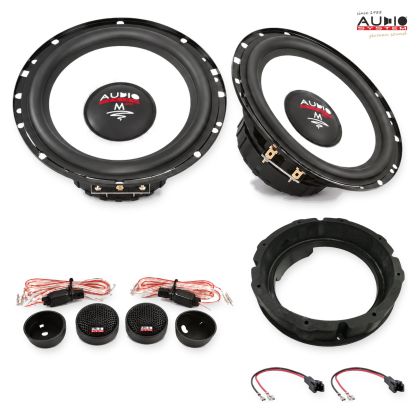 Pachet difuzoare Audi Q5 (8R) 2012-2017 Audio System M-Series componente dedicate uși spate