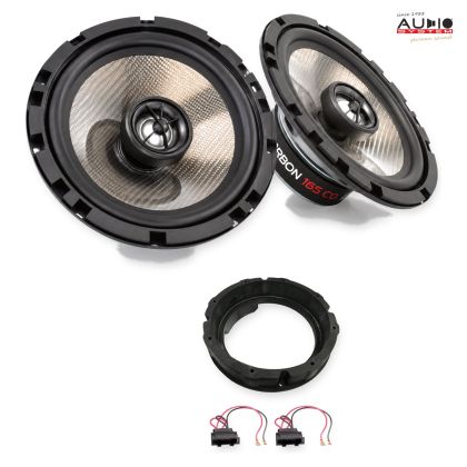 Pachet difuzoare Skoda Kodiaq (NS) 2017-prezent Audio System CARBON coaxiale dedicate uși spate