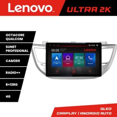Navigatie Hyundai Tucson N-546 ecran 13" 2K 8+128 Android Waze USB Navigatie 4G 360 Toslink Youtube Radio KIT-5