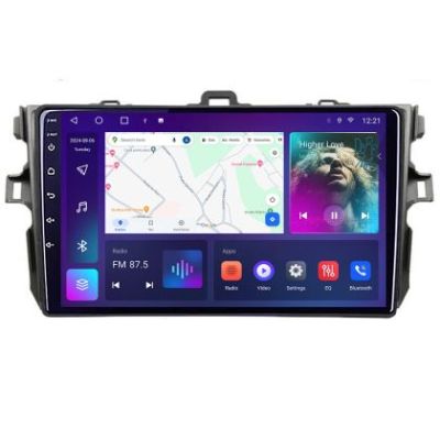 Navigatie Toyota Corolla C-063 Android Octa Core Ecran 2K QLED GPS 4G 4+32GB 360 KIT-063+EDT-E409-2K