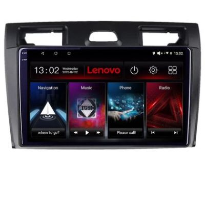 Navigatie Ford Fiesta MK5 2002-2008 Android radio gps internet 8 core 6+128 Lenovo