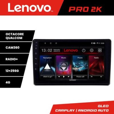 Navigatie Audi A4 B6  Lenovo Kit-050 8 core QLED 2K 12+256 360 Android Waze USB Navigatie Internet Youtube Radio v1