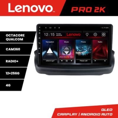 Navigatie Hyundai Genesis 8 core QLED 2K 12+256 360  Android Waze USB Navigatie Internet Youtube Radio Lenovo