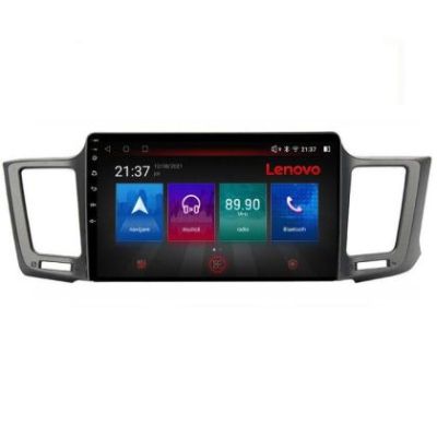 Navigatie Toyota RAV4 Lenovo Kit-247 8 core QLED Qualcomm 4+64 360 Android Waze USB Navigatie Internet Youtube Radio