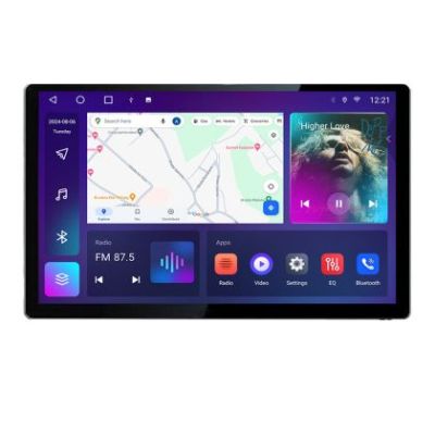 Navigatie dedicata Renault Express  Edonav ecran 13" 2K 8 si 128 Android Waze USB Navigatie 4G 360 Toslink Youtube Radio kit-expre
