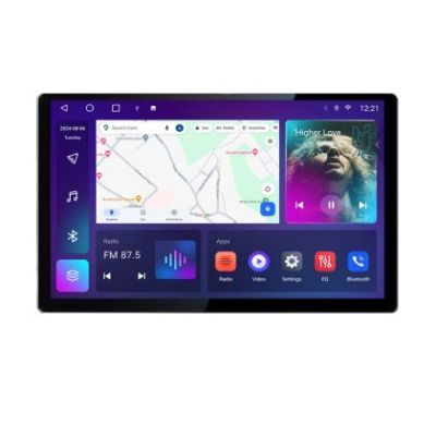 Navigatie dedicata Skoda Rapid Seat Toledo 2013 si  Edonav ecran 13" 2K 8 si 128 Android Waze USB Navigatie 4G 360 Toslink Youtube Radio KIT-rapid si EDT-E413 V1