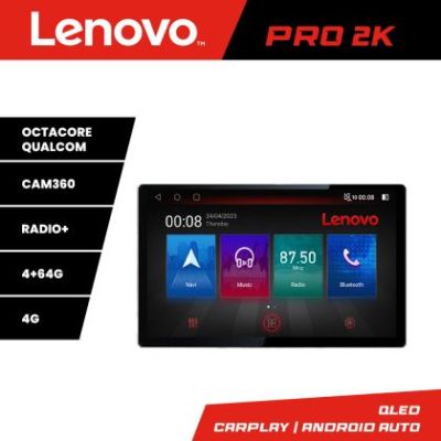 Navigatie Toyota Verso 2004-2009 Lenovo PRO 4+64 13 inch 2K android 4G DSP gps internet  8Core