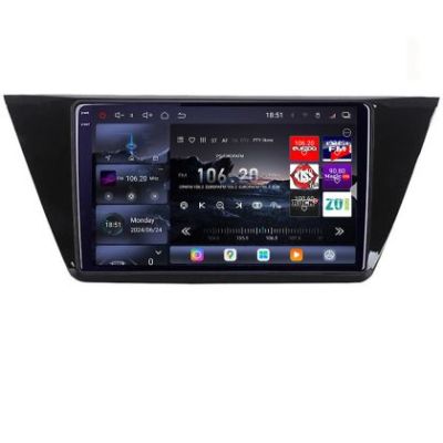 Navigatie Volkswagen Touran 2016- Edotec Kit-3144 8 core QLED 2K 16+512 360 Android Waze USB Navigatie Internet Youtube Radio