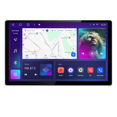 Navigatie dedicata Suzuki SX4 2006-2013 N-124 Edonav ecran 13" 2K 8 si 128 Android Waze USB Navigatie 4G 360 Toslink Youtube Radio