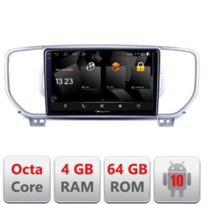 Navigatie Kia Sportage 2016-2018 5510-567 Android Octa Core 720p 4+64 DSP 360 camera carplay android auto