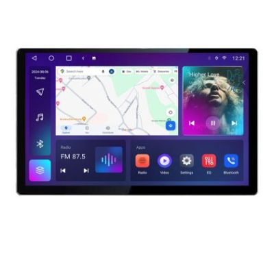 Navigatie dedicata Mercedes GLK 2012-2015 NTG4.5 N-GLK Edonav ecran 13" 2K 8 si 128 Android Waze USB Navigatie 4G 360 Toslink Yout