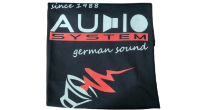 ﻿Tricou cu sigla AUDIO SYSTEM pe piept W-TSHIRT-M