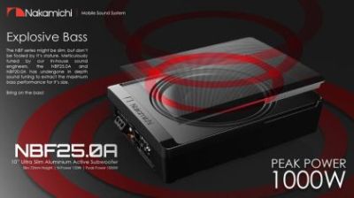Subwoofer auto activ Nakamichi  10