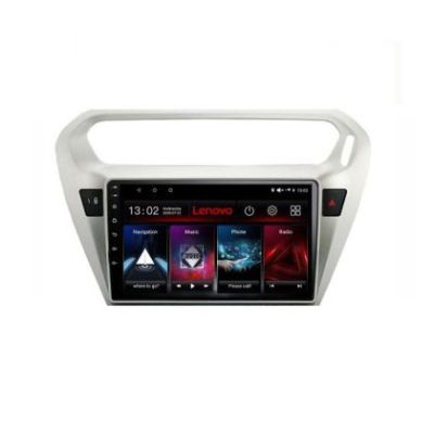 Navigatie Peugeot 301 Citroen C-Elisee Lenovo Kit-301 4+64 GB Android Waze USB Navigatie Internet Youtube Radio
